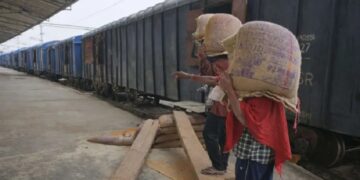 First full goods train with rice reaches Anantnag
