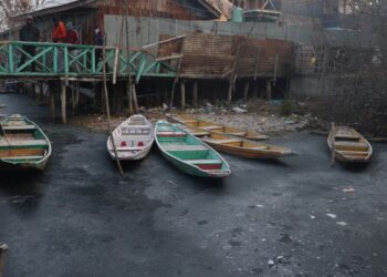 Amid dry weather, intense cold wave conditions persist across Kashmir