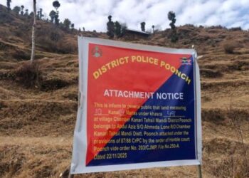 Property of ‘Pak-based terror handler’ attached in Poonch