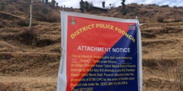 Property of ‘Pak-based terror handler’ attached in Poonch