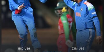 U-19 World Cup: India inflict 204-run defeat on Zimbabwe in Super Six