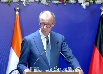 German Chancellor says he believes Iranian government is in its final days, weeks