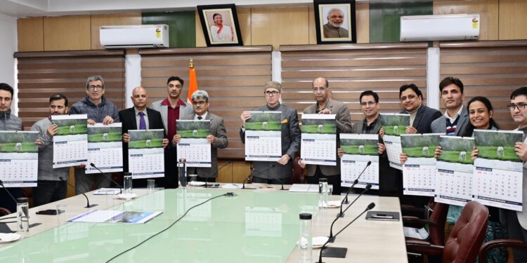 CM Omar Abdullah unveils 2026 Tourism, JKCCC Calendars; launches Tourism Kashmir Website, Skiing courses