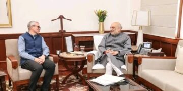 CM Omar meets Amit Shah in Delhi, discusses various matters concerning J&K