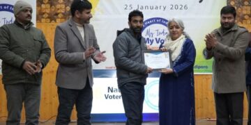 16th National Voters’ Day Celebrated across Kashmir Division with enthusiasm