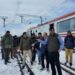 Northern Railway GM inspects Sgr–Katra section after snowfall