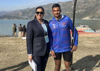 From Dal Lake to Kartavya Path: Kayaker Mohsin Ali and his coach Bilquis Mir’s tale of resilience