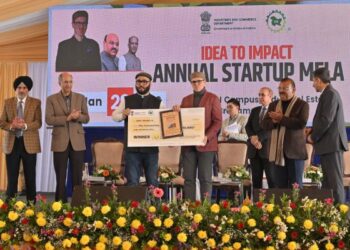 SKUAST-K SKIIE Centre bags ‘Incubator of the Year’ award at JK Startup Mela