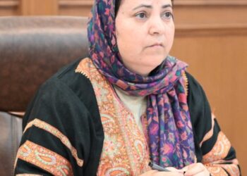 Sakeena Itoo reviews sanitation in Kashmir health facilities