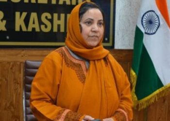 Sakeena Itoo virtually inaugurates WSS, State-of-the-Art Fire Fighting System, Lift facilities at GMC Anantnag