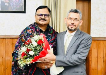 Sarvesh Rai calls on Forest Minister