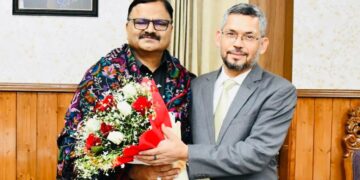 Sarvesh Rai calls on Forest Minister