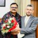 Sarvesh Rai calls on Forest Minister