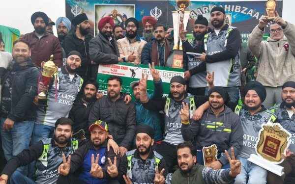 Satish Sharma attends T20 cricket final at Gole Gujral