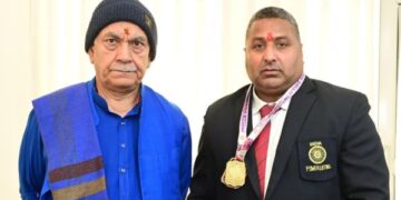 National-level Powerlifter, Rakesh Kumar, calls on LG