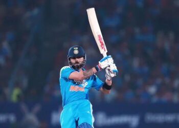 Virat Kohli’s 93 sets up India’s nervy four-wicket win in 1st ODI against New Zealand