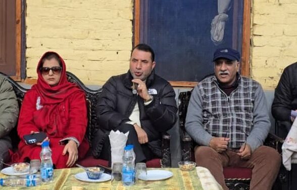 MLA Gulmarg tours Aboora Block as part of ongoing outreach Prog