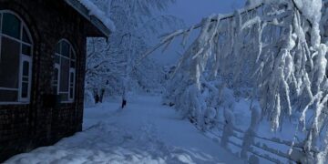 Snowfall disrupts life in Kashmir; roads closed, trains cancelled, air traffic suspended