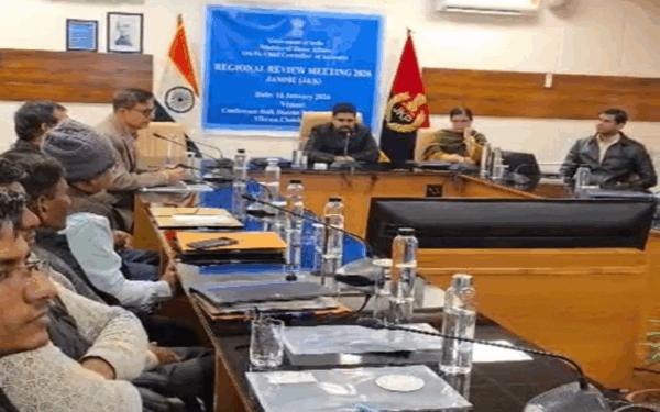 Pr. CCA MHA virtually inaugurates CA, DCA, PAO offices of J&K Home Deptt