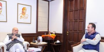 Sunil Sharma meets Union Home Minister Amit Shah in New Delhi