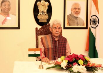 In Republic Day message, LG praises J&K Police for busting nationwide terror network