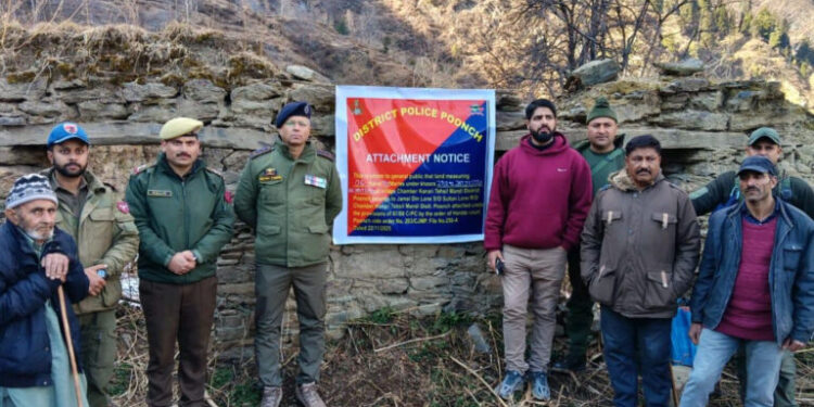 Property of ‘Pakistan-based terror handler” attached in Poonch