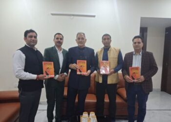 LG Ladakh releases book “Contours of Change: BJP & The New Kashmir Paradigm”
