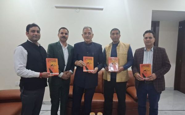 LG Ladakh releases book “Contours of Change: BJP & The New Kashmir Paradigm”