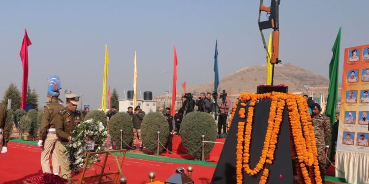 CRPF pays tributes to Pulwama Martyrs at Lethpora