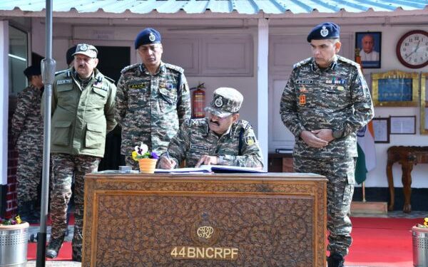DG CRPF reviews security and operational reparedness in the Valley