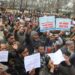 Contractual employees, daily wagers protest in Srinagar seeking regularisation of services