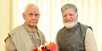 Former Minister, MLA and sports body representatives call on LG Sinha