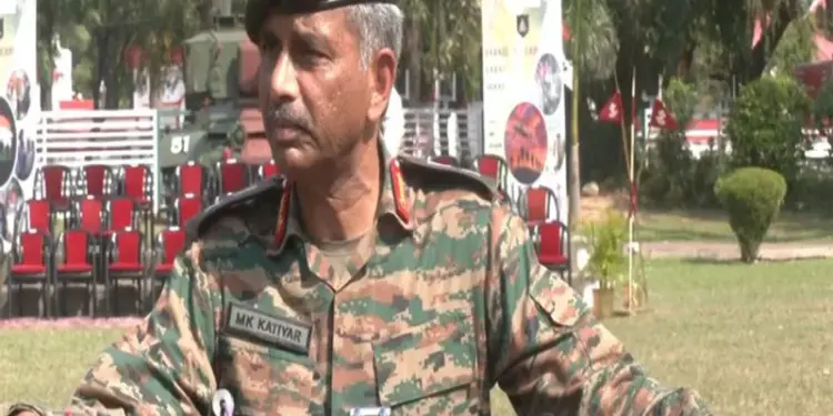 Steady decline in militancy, situation normal in J&K: Western Army Commander