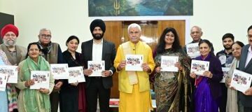 LG Sinha unveiled Calendar dedicated to Legends of J-K