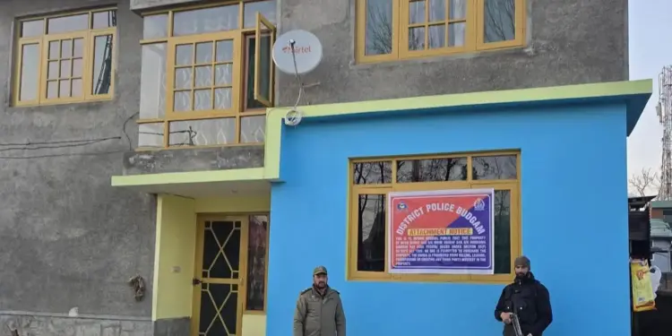 Property worth ₹50 lakh attached in NDPS case in Budgam