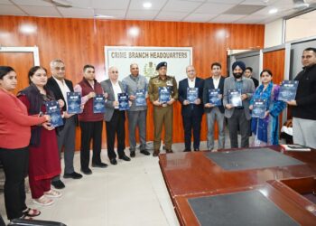 IGP Crime releases J&K Police Fingerprint Bureau Magazine