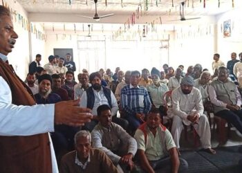 Bhalla flags unemployment, civic issues at Jammu South rally; raises concerns over traders’ distress
