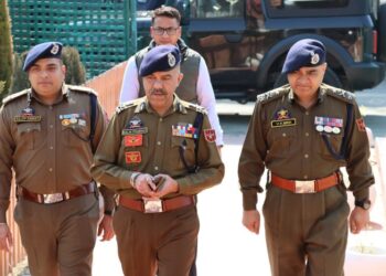 DGP reviews police preparedness in Budgam