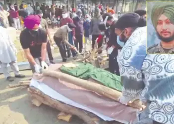 Last rites of Jammu student who died in Russia-Ukraine war held