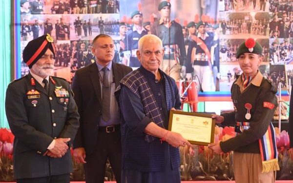 LG Sinha lauds NCC’s role in nurturing youth, building a developed society