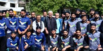 LG Manoj Sinha inaugurates 2nd Sikh Cricket Premier League in Jammu