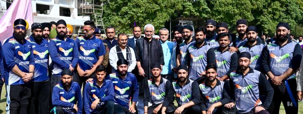 LG Manoj Sinha inaugurates 2nd Sikh Cricket Premier League in Jammu