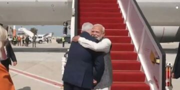PM Modi receives red carpet welcome as he begins 2-day visit to Israel