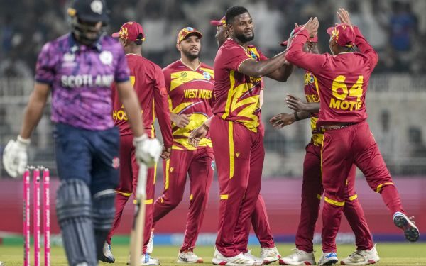 Hetmyer fifty, Shepherd five-for power Windies to easy win over Scotland