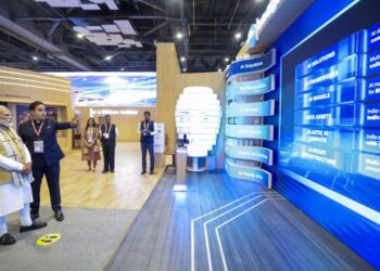 PM Modi inaugurates India AI Impact Expo, interacts with startups