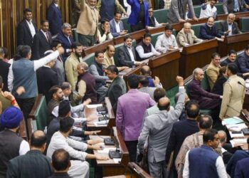 SASCI row rocks J&K Assembly; heated exchanges force adjournment, BJP stages walkout