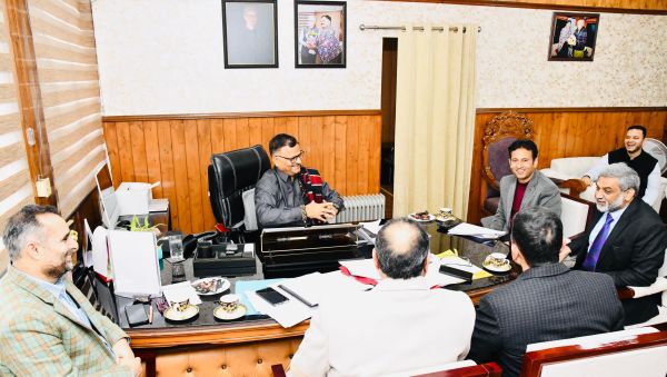 Rana reviews UT CAPEX works of Jal Shakti Department
