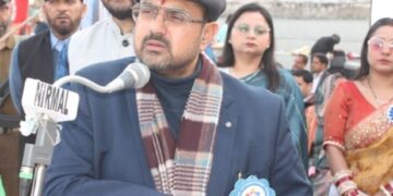 Satish Sharma highlights role of sports in shaping disciplined, confident youth