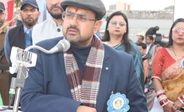 Satish Sharma highlights role of sports in shaping disciplined, confident youth