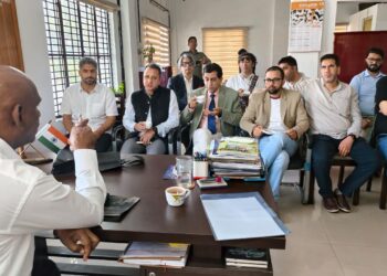 J&K media delegation visits PIB Thiruvananthapuram Office